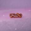 Aretes pretzel