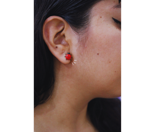Aretes mariquita