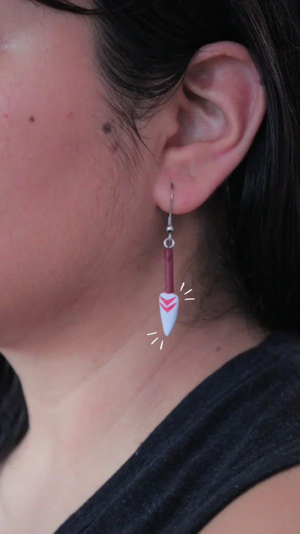 Aretes Daga Mononoke