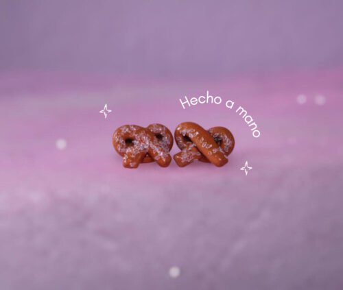 Aretes pretzel