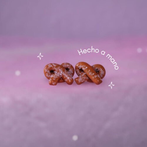 Aretes pretzel