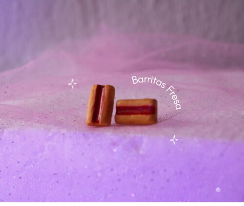 Aretes Barritas Fresa