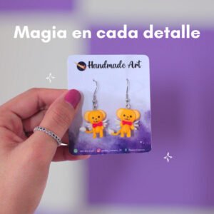 Aretes Brownie Cereza