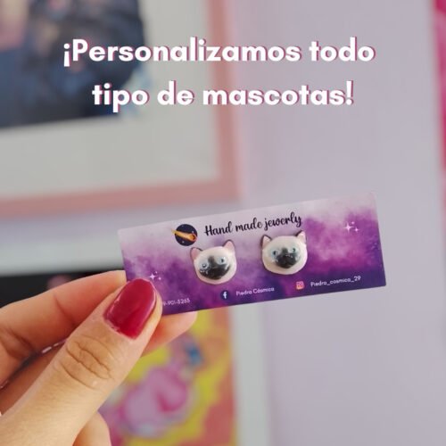 aretes personalizados