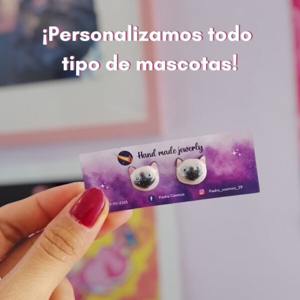 aretes personalizados